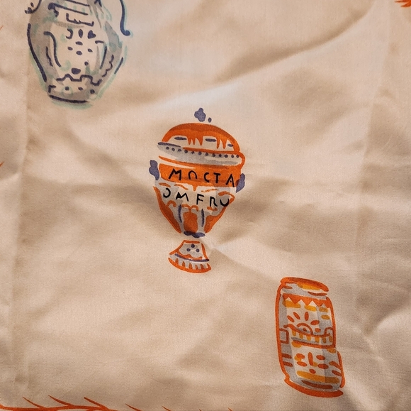 Vintage Silk 'Teapot' Scarf - Picture 3 of 9